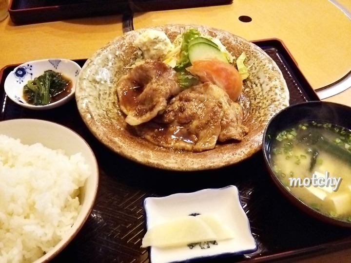 しょうが焼き定食